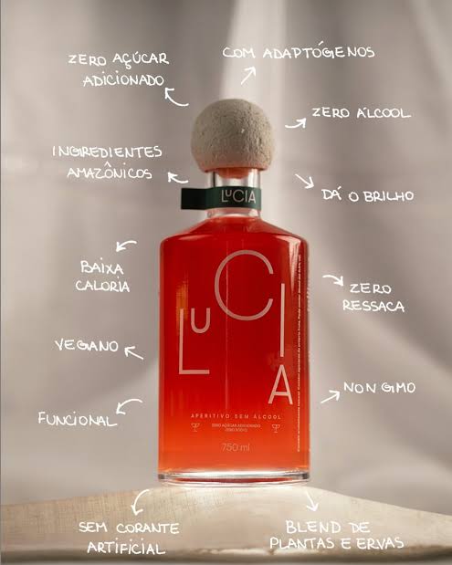 Um drink sem álcool, amazônico, funcional e que, sim, “dá o brilho”.