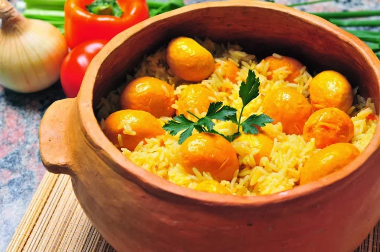 Arroz com pequi