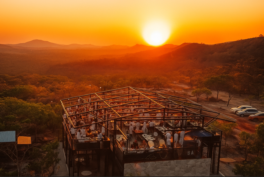 Réveillon Andorinhas 2026 celebra o Cerrado com sunsets, gastronomia e curadoria artística aos pés da Serra dos Pireneus