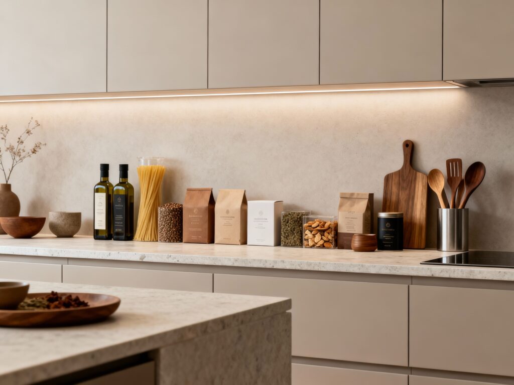 A estética culinária ganha espaço nas cozinhas contemporâneas, transformando ingredientes e embalagens em elementos de design.
