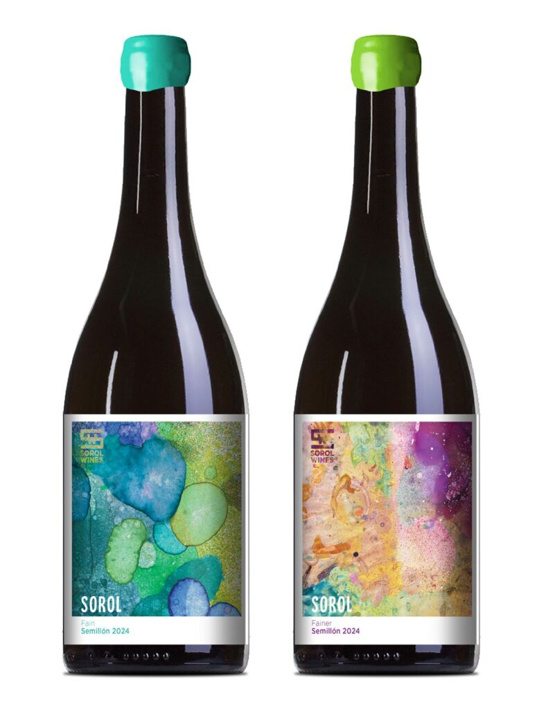 Lado a lado, os Semillóns da SOROL revelam como o terroir molda o vinho: o Sorol Fain Semillón 2024 (93 pontos na Guia Descorchados 2026), de perfil mais fresco e preciso, e o Sorol Fainer Semillón 2024 (92 pontos)