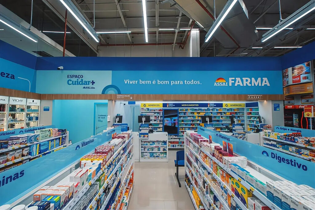 Supermercados brasileiros começam a vender medicamentos e até canetas emagrecedoras