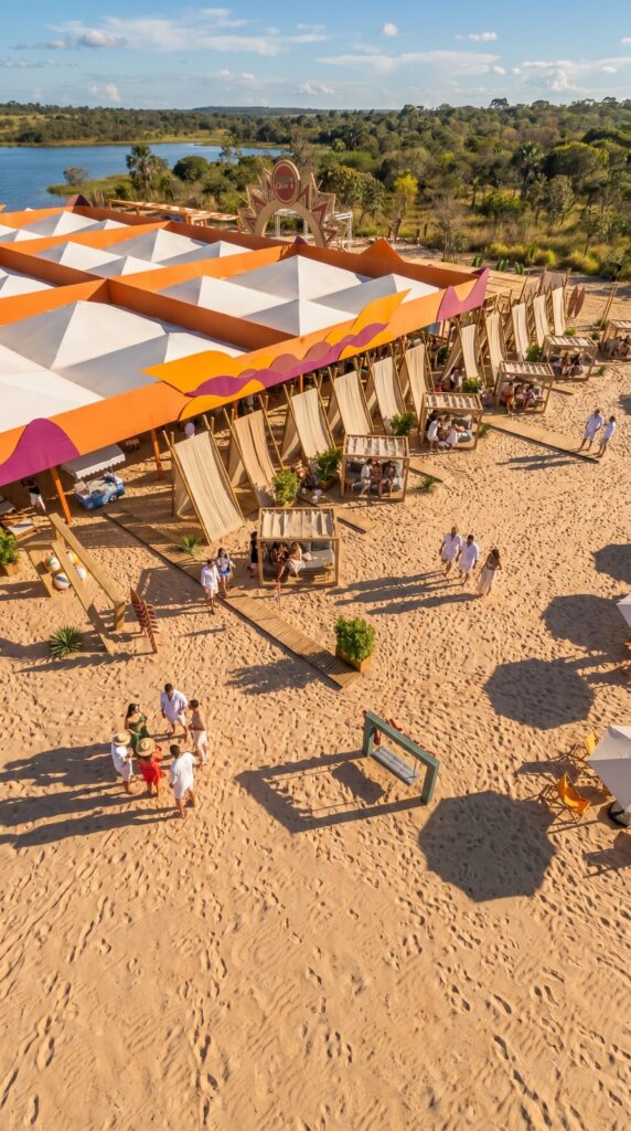 Rancho Deboxe estreia em Aruanã e promete movimentar a temporada 2026 com shows, gastronomia e lazer às margens do Rio Araguaia