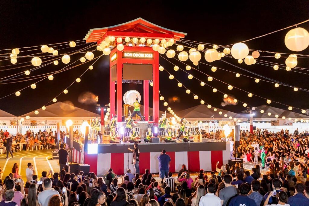 Bon Odori 2026 em Goiânia: festival celebra 70 anos do Kaikan com gastronomia e cultura japonesa
